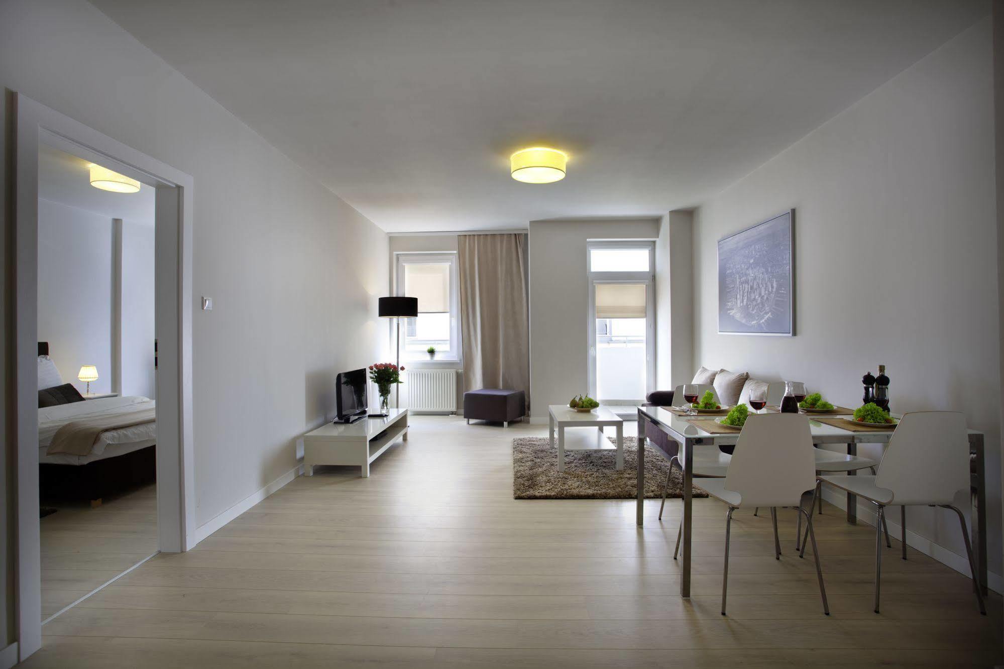Platinum Apartments Warschau Exterior foto